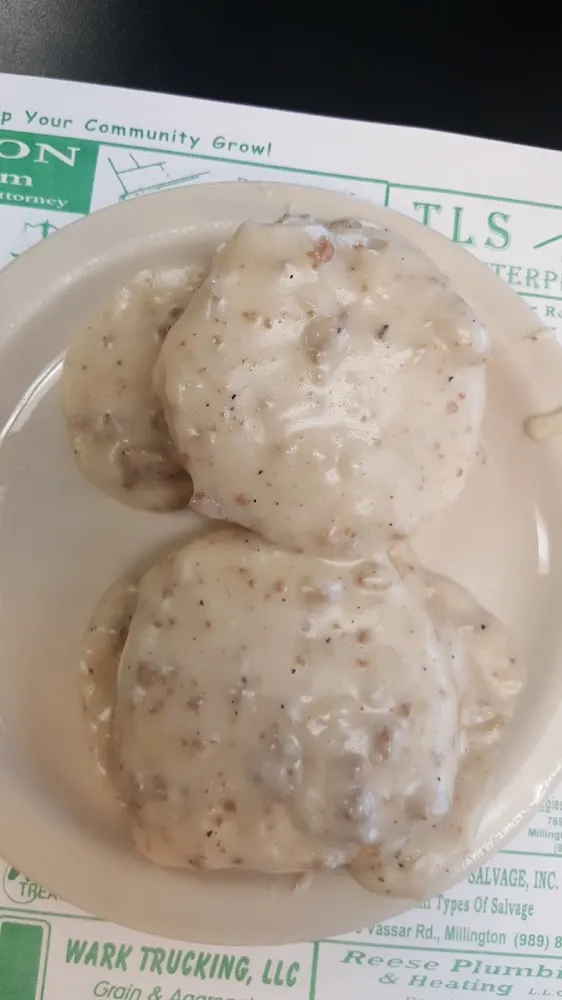 Biscuit and Gravy from the Big Breakfast