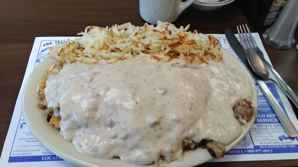 Farmers Omelet Hashbrowns